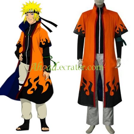 Naruto Uzumaki 6th Hokage Halloween Cosplay Costume