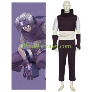 Naruto Yakushi Kabuto Cosplay Costume