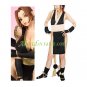 The King of Fighters Mai Shinarui Black Cosplay Costume