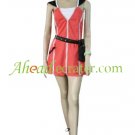 Kingdom Hearts Kairi Red Dress Halloween Cosplay Costume