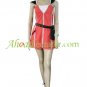 Kingdom Hearts Kairi Red Dress Halloween Cosplay Costume