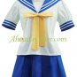 Lucky Star Ryōō Academy Female Summer Uniform Halloween Cosplay Costume
