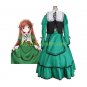 Rozen Maiden Suiseiseki Jade Stern Lolita Halloween Cosplay Costume