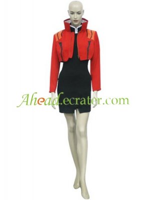 Neon Genesis Evangelion Misato Katsuragi Halloween Cosplay Costume
