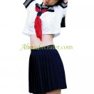 Short Sleeves Sailor School Uniform