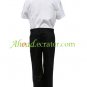 Short Sleeves Red Tie Starry&acirc;��Sky Seigatsu Academy Male Summer Uniform Cosplay Costume