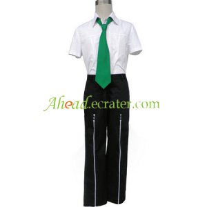 Short Sleeves Starry&acirc;��Sky Seigatsu Academy Male Summer Uniform Cosplay Costume