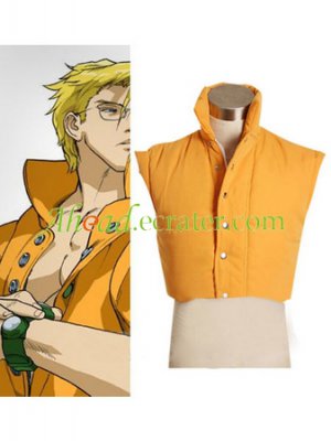 Street Fighter Charlie's Padded Vest Cosplay Costume