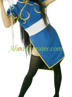 Street Fighter Chunli Halloween Cosplay Costume