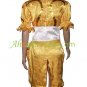 Street Fighter Chun-Li Yellow Cosplay Costume