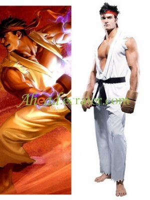 Street Fighter Ryu Adult Cosplay Costume