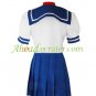 Street Fighter Sailor Suit Halloween Cosplay Costume
