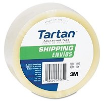 3M General Purpose Packing Tape, 2" x 55 yards, 3" Core, Clear