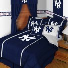 New York Yankees Bedding Sidelines Comforter only - Queen