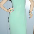 Escada Light Green Long Halter Evening Dress, Sz. 36