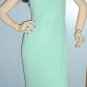 Escada Light Green Long Halter Evening Dress, Sz. 36