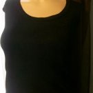 JONES NEW YORK Petite Black Knit Sleeveles Sweater SzPP