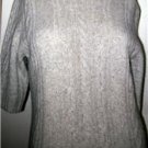 DANA BUCHMAN Gray Cashmere/Silk Sweater Sz M