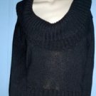 WHITE HOUSE/BLACK MARKET Dk Gray Cotton Sweater Sz XS