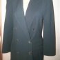 ELLEN TRACY Lined Forest Green Wool Blazer Sz 4