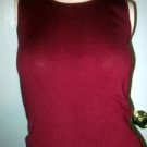 BANANA REPUBLIC 100% Silk Sleeveless Sweater Sz S