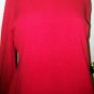 ETCETERA Red Sweater/Top Sz L