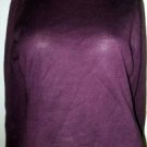 CARLISLE/SPORT Wine Wool/Silk Sweater Sz M