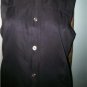 CALLAWAY Lined Black Microfiber Vest Sz M