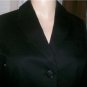 FACONNABLE Lined Black Cotton Blazer Sz 6