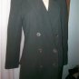 ELLEN TRACY Lined Green Wool Blazer Sz 4