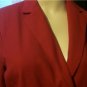 TALBOTS Lined Red Wool Stretch Blazer Sz 6