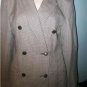 TAHARI Lined Black Houndstooth Blazer Sz M