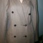 TAHARI Lined Black Houndstooth Blazer Sz M