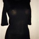 NWT ANTHROPOLOGIE MICHAEL STARS Black Sweater One Size