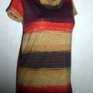 KENNETH COLE Stripe Long Sweater Sz S