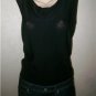 NWOT TALBOTS Petites Black Sleeveless Top/Shirt Sz P M