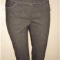 White House/Black Market Grey/White Print Crop Pants, 4