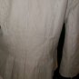 ANN TAYLOR LOFT Lined Beige Pinstripe Blazer Sz 10