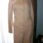 THEORY Unlined Khaki Coat Dress Sz S