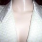 ALBERT NIPON Lined Cream/White Dressy Seasonal Suit Sz8