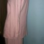 KASPER Petite Pale Pink Wool Crepe Suit Sz 10P