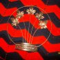 Maple Leaf Brass wall hanger