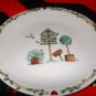 Thomson Pottery BIRDHOUSE Salad Plate