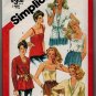Simplicity 5352 80s *UNCUT* Misses' SET OF CAMISOLES & Jacket Vintage Sewing Pattern