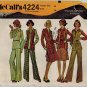 McCall's 4224 70s Retro SEPARATES: Skirt, Vest & Pants Sewing Pattern *UNCUT and FF