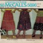 McCall's 5696 70s Tiered & Ruffled Peasant Skirt Vintage Sewing Pattern