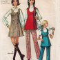 Simplicity 8916 70s Classic MINI-JUMPER & TUNIC & PANTS , Vintage Sewing Pattern