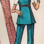 Simplicity 8916 70s Classic MINI-JUMPER & TUNIC & PANTS , Vintage Sewing Pattern