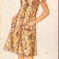 Simplicity 8443 60s Mod Designer Fashion COAT-DRESS Vintage Sewing Pattern