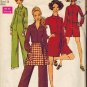Simplicity 8455 60s Mod JUMPSUIT and MINI Wrap SKIRT Vintage Sewing Pattern